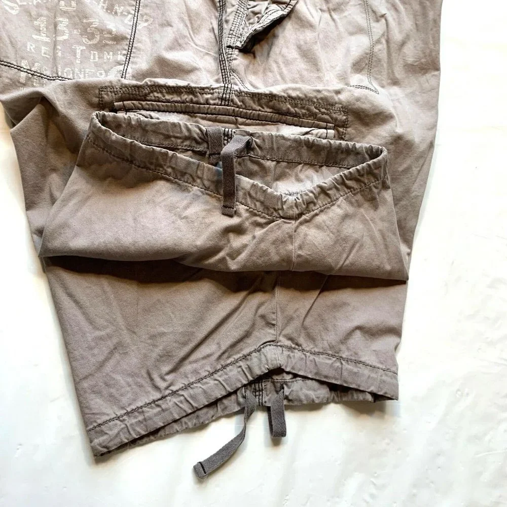 Sean‎ John Cargo Shorts Mens 45x14.5 Relaxed Longer Length Heavyweight Summer